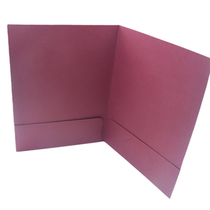 Thiết kế mới tùy chỉnh in ấn A4 Kích thước bạc lá Logo thư mục giấy cho ký hợp đồng tập tin Pocket đặc biệt thư mục giấy - Product Image 4