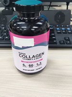 Comprimés de collagène d'approvisionnement en stock avec vitamine C et collagène bovin hydrolysé à la biotine haute puissance Types 1 et 3 pour cheveux, peau et ongles