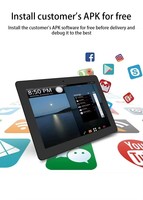Tableta Android Comercial de 8 Pulgadas con Pantalla Táctil LCD Antideslumbrante, Señalización Digital, Publicidad, Animación, Gráficos, Centro Comercial