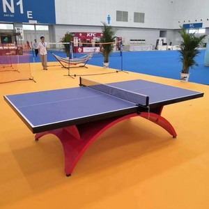 <b>Rainbow</b> Mobile Competition Ping Pong Table 18Mm <b>Top</b> Foldable Indoor Use - Product Image 1