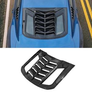 Para Ford Mustang S650 2015-2023, embellecedor de ventana trasera tipo aleta de tiburón, cubierta embellecedora para ventana de ventilación trasera, accesorios para coche - Product Image 2