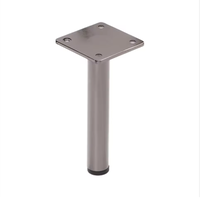 Pieds de table en fonte, base métallique haute résistance pour établi, bureau, table d'ordinateur
