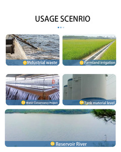 Hjmq siêu âm cảm biến mức nhiên liệu diesel sâu cũng bể nước cấp mét mở kênh Flow Meter - Product Image 6