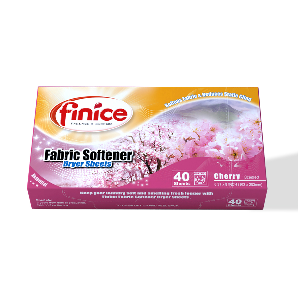 Best choice popular Plant based Formulation Washing baby clothes dryer sheets fabric softener sheets for clothes