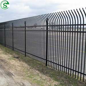 Pannelli <span class=keywords><strong>in</strong></span> <span class=keywords><strong>Ferro</strong></span> <span class=keywords><strong>Battuto</strong></span> con Punta a Lancia per Recinzioni <span class=keywords><strong>in</strong></span> Acciaio, Design per Recinzioni <span class=keywords><strong>da</strong></span> Giardino <span class=keywords><strong>in</strong></span> Metallo, Muro di Confine - Product Image 6