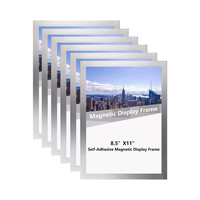 A3 A4 A5 A6 Présentoir Porte-documents magnétique souple personnalisé Cadre photo magnétique