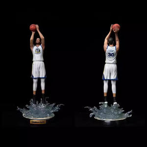Figura Coleccionable de Stephen Curry, Estrella del Baloncesto, en Pose de Tiro, con Base con Efecto de Salpicadura, para Fanáticos del Deporte y Coleccionistas - Product Image 6