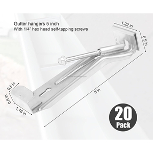 Pre-chèn nhanh vít cống kẹp giấu tấm kim loại chế tạo cống Hanger Bracket - Product Image 2