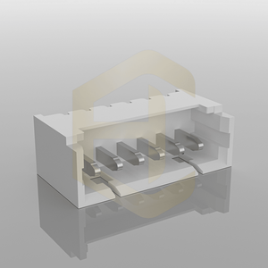 מחבר HC-1.25-6A 1.25mm Pitch <span class=keywords><strong>Jst</strong></span> נקבה, מחבר חוט ללוח, הרכבת צמת חוטים, HRS DF13-6P-1.25DSA - Product Image 1