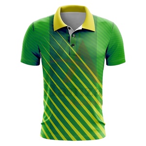 Hombres para Polo Tamaño personalizado y tela Color OEM Venta al por mayor Nuevo diseño Sublimación Impreso Lienzo - Product Image 1