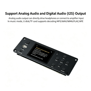 2,8 inch IPS-scherm <span class=keywords><strong>BT</strong></span> Lossless Audio Player Decoder <span class=keywords><strong>Board</strong></span> Module DC 5-12V coaxiale optische uitgang - Product Image 5