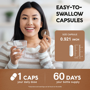 Capsules de cannelle de Ceylan de qualité supérieure soutien du métabolisme cardiaque énergétique pour hommes et femmes supplément de cannelle - Product Image 2