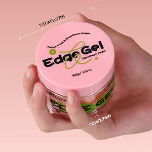 Haarkanten <span class=keywords><strong>Gel</strong></span> mit starkem Halt für Babyhaare und abstehende Haare, wasserbasiertes <span class=keywords><strong>Styling</strong></span>-<span class=keywords><strong>Gel</strong></span>, wasserfest, für 4a 4c Locken, Edge Control, Cire Cheveux - Product Image 6