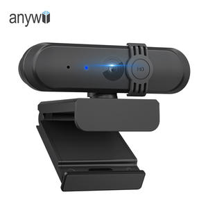 Anywii Prix d'usine <span class=keywords><strong>pas</strong></span> <span class=keywords><strong>cher</strong></span> Caméra Pc Fhd 1080/720/480 Microphone intégré Prise Usb Ordinateur Caméra Web Webcam - Product Image 1