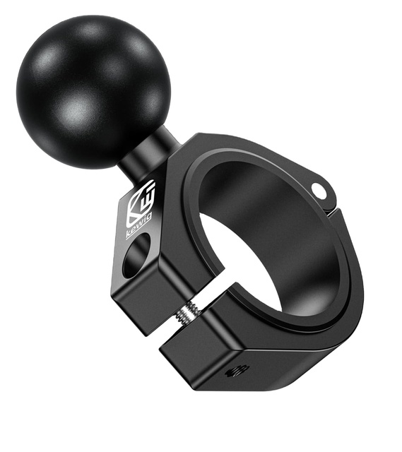 Aluminum Alloy 1.5'' Ball Large Rail Bar Clamp Mount Fit for ATV UTV Roll Cages RAM Mounts C Size Ball Motorcycle Accessories