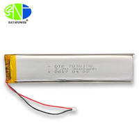 Batterie lithium-ion de qualité A+ directement de l'usine, 7030130, 3,7 V, 3000 mAh, 11,1 Wh, batterie lithium-ion en pochette avec circuit de protection pour appareil