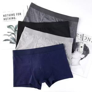 Pamuklu Erkek Boxer Avrupa Bedenleri S'den 2XL'e Özel Yapım Boxer Külotlar Spandeks Pamuk Karışımı Nefes Alabilen İç Çamaşırı Boxerlar Erkekler İçin - Product Image 5
