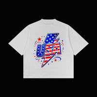 Impression DTF personnalisée en gros, motif Jour de l'Indépendance, transfert thermique pour T-shirt