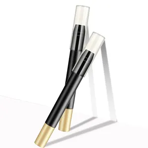 Moda moderna producto vacío tubo de plástico que giro-chubby labio stick pluma cosmética vacía lápiz sombreador de ojos paquete