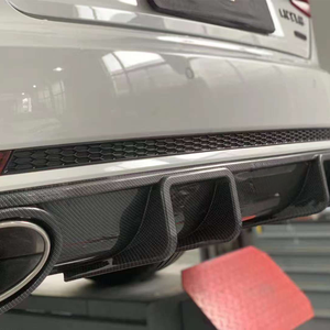 Diffuseur de pare-chocs arrière, kit carrosserie de style RS4, accessoires pour <span class=keywords><strong>Audi</strong></span> <span class=keywords><strong>A4</strong></span> 2017-2019 B9, matériau plastique - Product Image 6