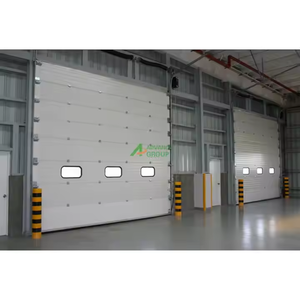 Porta Sezionale Industriale Elettrica Isolata Compatta a Basso Prezzo per Spazi Stretti in Fabbriche - Product Image 3