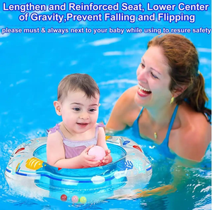 Flotador de Natación para Bebés, Juguetes para Piscina y <span class=keywords><strong>Bañera</strong></span>, Accesorios de Piscina para Niños, Asiento Flotante Circular para Natación, Fiesta de Verano en la <span class=keywords><strong>Playa</strong></span> o Piscina - Product Image 5