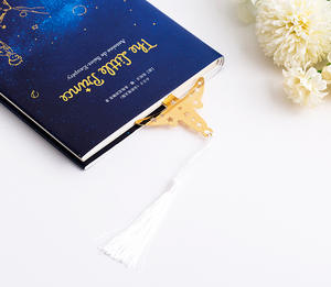 Recuerdo de Boda, Regalo de Baby Shower, Recuerdo de Fiesta Temática de Viajes, Marcador de Libros con la Frase '<span class=keywords><strong>Que</strong></span> <span class=keywords><strong>Comience</strong></span> la Aventura' en Forma de Avión - Product Image 3