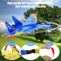 2.4ghz Su-27 Rc jouet avion modèle télécommande planeur à voilure fixe Anti-chute combattant Jet Rc avion Rc vol mousse avion