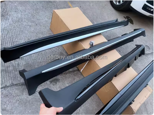 Per Mercedes Benz <span class=keywords><strong>GLC</strong></span> W253 2020 2021 2022 GLC63 AMG Auto gonna laterale accessori nero e cromato - Product Image 2