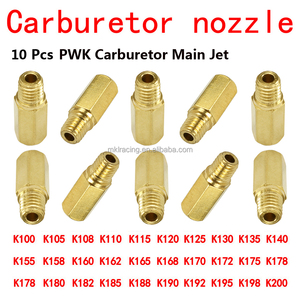 Boquilla Principal de <span class=keywords><strong>Carburador</strong></span> para Motocicleta, Accesorio de <span class=keywords><strong>Carburador</strong></span> para Keihin Mikuni Oko Koso PWK PE PWM NSR KSR <span class=keywords><strong>PD</strong></span> PJ CVK YBR CR - Product Image 1