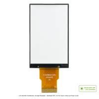Pantalla LCD Transflectiva de 2.8 Pulgadas, 240x400, MIPI, Táctil, Bajo Consumo, Legible Bajo la Luz Solar, para Navegación GPS, PND, Uso en Exteriores