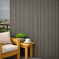 Revêtement extérieur haut de gamme 219*26mm, panneau mural en composite bois-plastique (WPC) gaufré, imperméable, pour usage extérieur et intérieur
