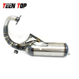 ระบบท่อไอเสียรถจักรยานยนต์ <span class=keywords><strong>Teentop</strong></span> 90cc-125cc V8 DIO AF18 สำหรับ Honda AF17 AF23 AF24 AF28 AF52 AF25 JISO ท่อเก็บเสียง - Product Image 2