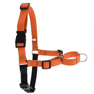 Set tali dan kekang anjing poliester Logo kustom kualitas tinggi grosir tali hewan peliharaan pola timah kucing peliharaan tahan air - Product Image 3