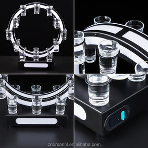 شريط ملهى ليلي أدى اطلاق النار أدى النبيذ فودكا عرض ويسكي glorky مصاصة أدى Glorifier للنادي الليلي بار حامل مضاءة - Product Image 5