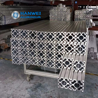 Profilé en aluminium extrudé revêtu de poudre anodisé de haute qualité personnalisé 2020 4040 4080 T Fente CNC Fabricant d'extrusion d'aluminium