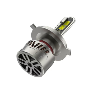 Double Copper <b>Tube</b> U-Shaped Car <b>LED</b> Headlight FS90 H4 High and Low Beam Integrated - Product Image 2