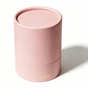 Custom Luxury Kraft <b>Paper</b> Tube <b>Packaging</b> with EVA Liner for Tea Coffee Cosmetics Perfume Jewelry - Product Image 2