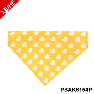 Nuevo diseño de dibujos animados patrón bufandas Digital impreso mascotas <span class=keywords><strong>Bandana</strong></span> personalizado poliéster mascota triángulo bufanda - Product Image 2