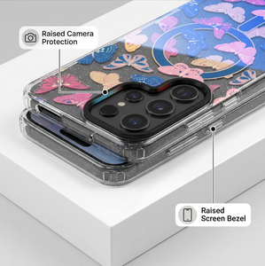 Étui de téléphone magnétique anti-lumière bleue IMD, motif floral OEM, coque de protection pour téléphone portable <span class=keywords><strong>Samsung</strong></span> Galaxy S26 Ultra - Product Image 6