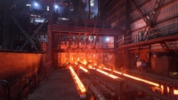 Machine de coulée continue pour billettes d'acier (CCM)