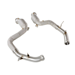 Tubo de Escape para Mercedes Benz AMG GT63 <span class=keywords><strong>GT63S</strong></span> 4.0T W213 2014-2023, Tubos de Escape de Alto Flujo Aislados de Acero Inoxidable - Product Image 5