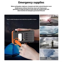 Banco de energía Solar a prueba de agua de fábrica 20000mAh Dual USB cargador de batería de polímero de litio banco de energía Solar de viaje inalámbrico Universal 15W