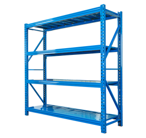 Guichang Estantes Manufacturing 200kg <strong>Metal</strong> <strong>Storage</strong> Rack Powder Coating Finish Medium Shelf for Warehouse <strong>Shelving</strong> - Product Image 3
