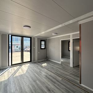 บ้านเคลื่อนที่แบบพกพาขนาด 20 ฟุต 40 ฟุต 2 ห้องนอน สไตล์ออสเตรเลีย บ้านเคลื่อนที่แบบขยายได้ ผลิตจากแผงแซนวิช ระบายอากาศได้ดี ดีไซน์ทันสมัย - Product Image 4