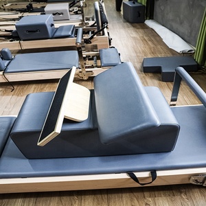 Giá Rẻ Giá biểu tượng tùy chỉnh gỗ Nhà Cải Cách với một nửa Trapeze Nhà Cải Cách thiết lập tập thể dục Thiết bị kéo dài máy Pilates Nhà Cải Cách để bán - Product Image 3