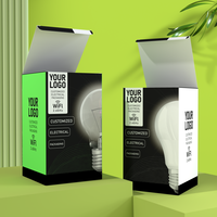 Boîte d'emballage personnalisée pour ampoules LED avec logo imprimé, en carton, pour ampoules LED avec logo personnalisé