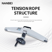 Tensiomètre numérique portable 50KN pour câbles – Jauge de tension pour inspection de la sécurité des lignes de tirage