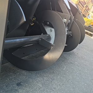 2025最新小型ミニスキッドステアアタッチメントスノーブロワー付きエンジンモーターギア40-50 T容量330mm最大投げる厚さ - Product Image 5