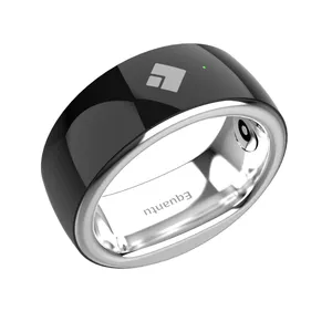 Thời trang mới Mini Vòng thông minh bluetooth không dây Đếm Vòng dữ liệu nền tiết kiệm điều khiển cảm ứng